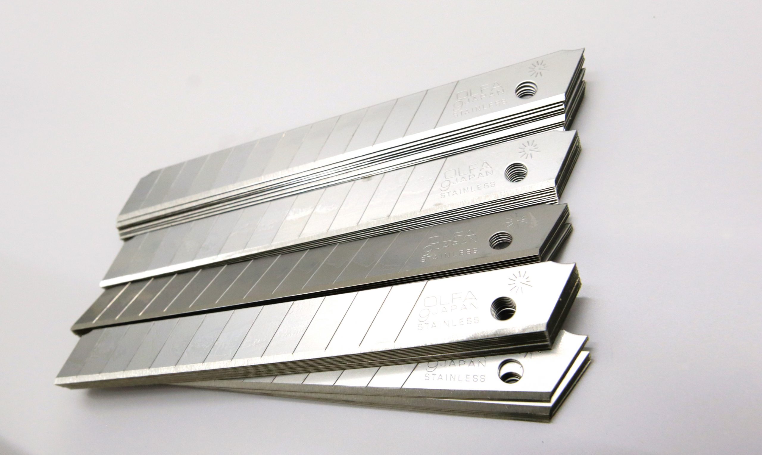 Olfa Stainless Steel Blades 50PK. Made in Japan! - Dirty Tools