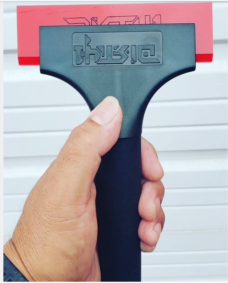 Blue Blade Hand Squeegee - Dirty Tools